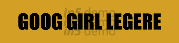 GOOG GIRL LEGERE