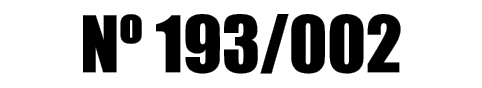 Nº 193/002