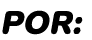 por:
