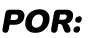 por: