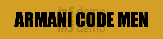 ARMANI CODE MEN