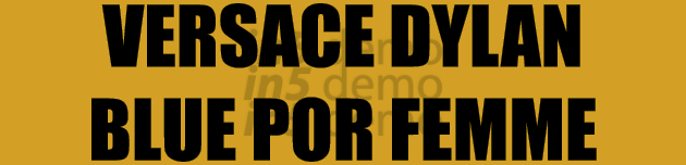 VERSACE DYLAN BLUE POR FEMME