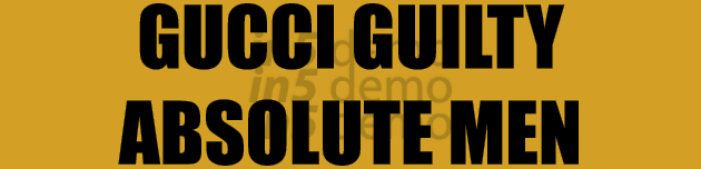 GUCCI GUILTY ABSOLUTE MEN